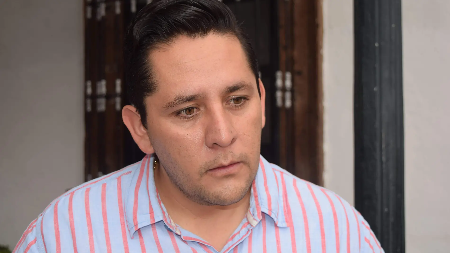 Irvin Matamoros Meneses, candidato a la alcaldía por el Partido Convergencia en San Juan del Río.